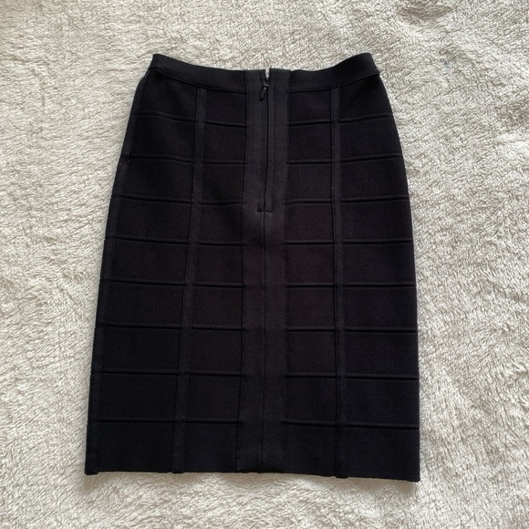 Herve Leger black pencil skirt Bodycon - Picture 2 of 3